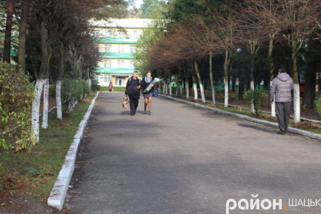 Золота осінь у санаторії «Лісова пісня». ФОТО