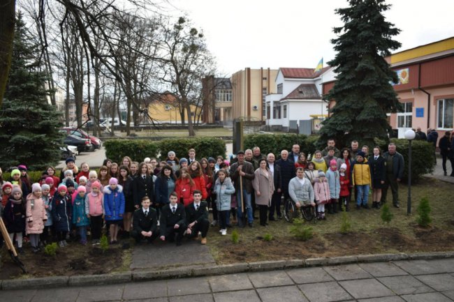 Кожне дерево – як символ Героя: на честь загиблих  волинян висадили алею. ФОТО