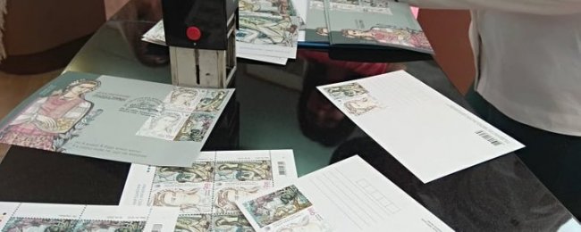 У Луцьку презентували марку до 150-річчя з дня народження Лесі Українки. ФОТО