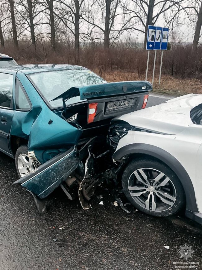 Поліція назвала деталі аварії за участю 4 авто на Волині