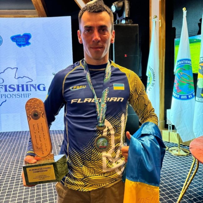 Волинянин виборює медалі для України з риболовного спорту