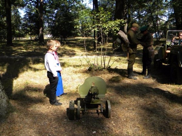 У Ківерцях сучасність переплелася з військовою минувшиною. ФОТО