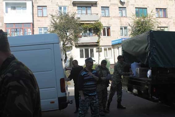 Ковельчани подарували батальйону «Світязь» вантажне авто. ФОТО