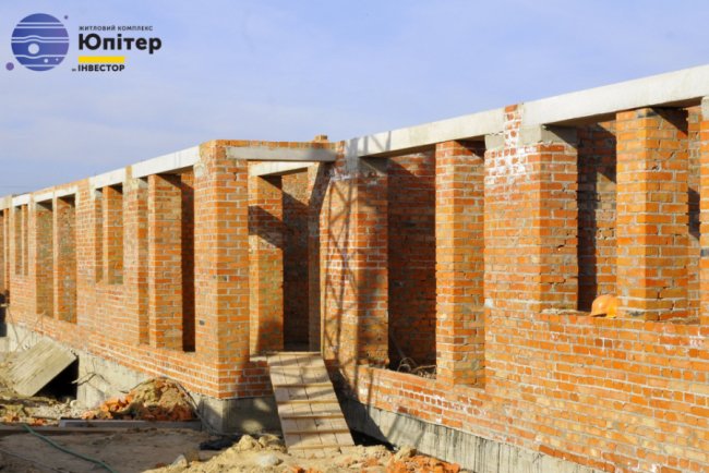 У другому будинку ЖК «Юпітер» — у розпалі внутрішні роботи*