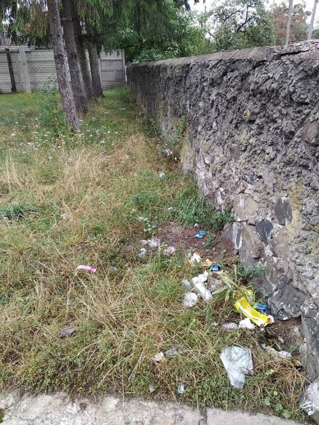 У Маневичах юний активіст самотужки прибрав стадіон. ФОТО