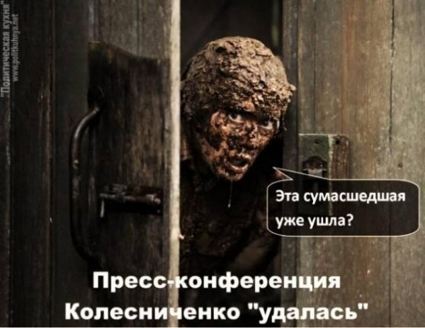 Колесніченко і лайно: інтернет жартує. ФОТО