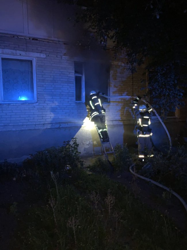 На Волині вночі горіла квартира