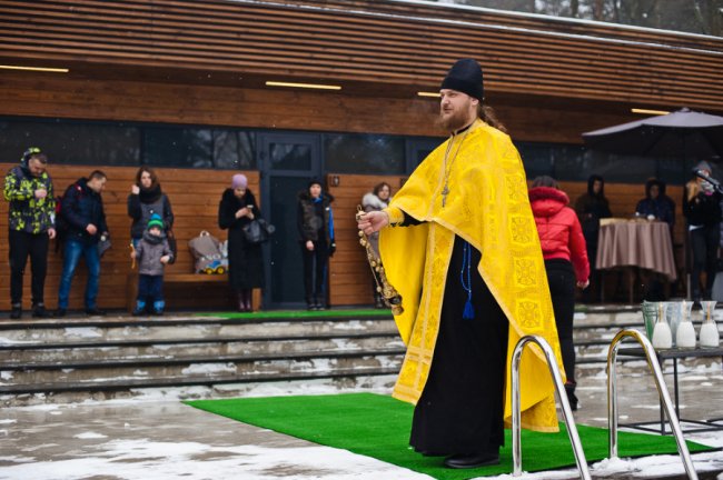 Як святкували Водохреще в ресторані-курорті біля Луцька. ФОТО