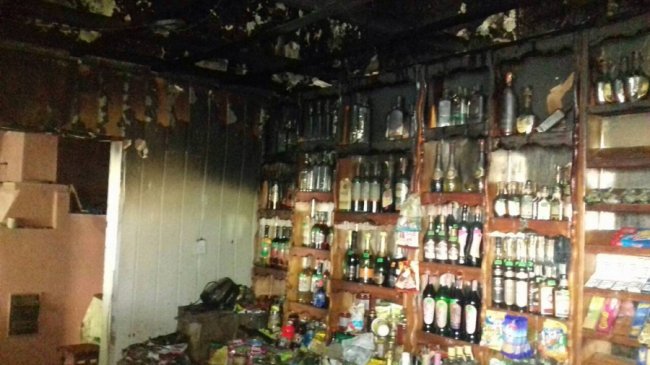 На Волині горіло кафе