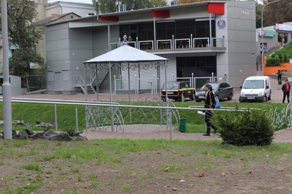 Територія ТЦ «Сіті Парку»