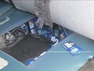 Через Устилуг поляк намагався перевезти контрабандні цигарки. ФОТО