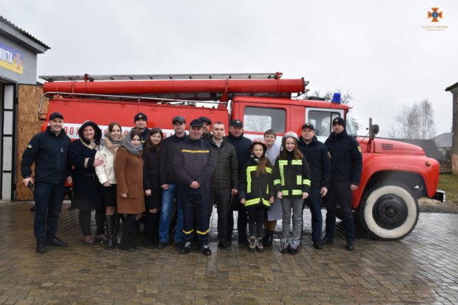 На Волині відкрили 102-ий підрозділ місцевої пожежної охорони. ФОТО