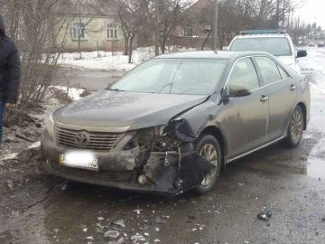 Аварія у Луцьку: зіштовхнулись дві іномарки