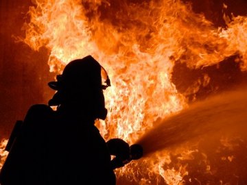 На Волині горіла колишня бібіліотека