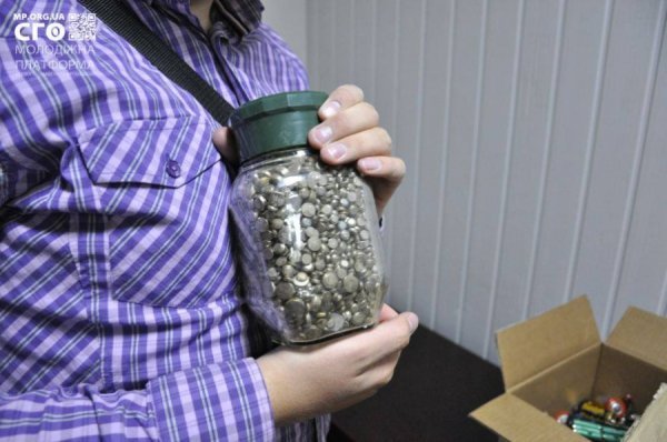 У Луцьку за місяць назбирали 100 кілограмів батарейок. ФОТО