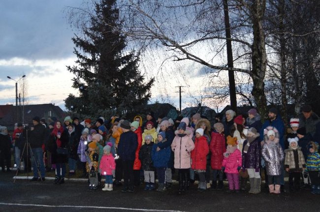 Вперше у Ковелі засвітили три ялинки. ФОТО