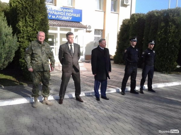 Представили нового очільника патрульної поліції Луцька. ФОТО