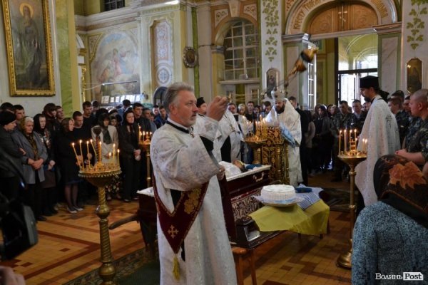 У Луцьку попрощалися з Героєм.ФОТО