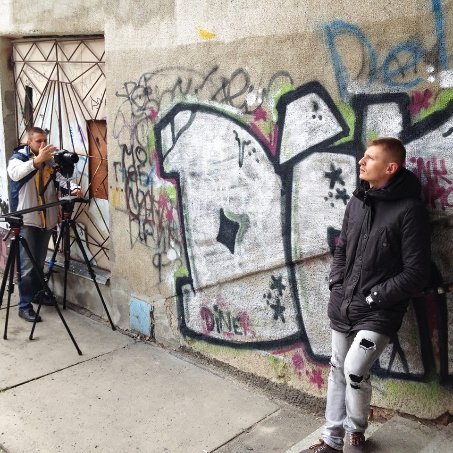 Луцький музикант знімає кліп про УПА. ФОТО