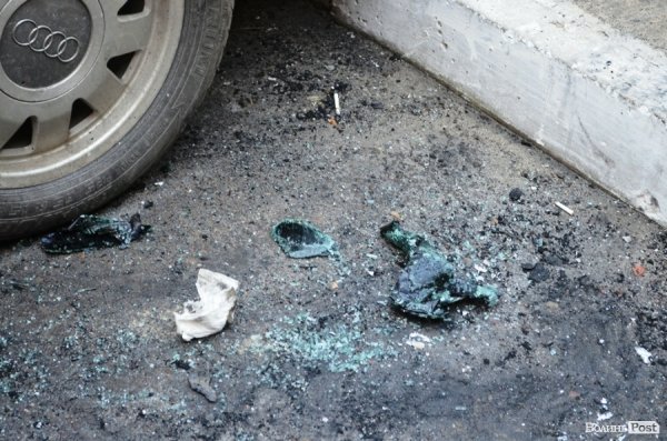 У Луцьку згорів автомобіль. ФОТО