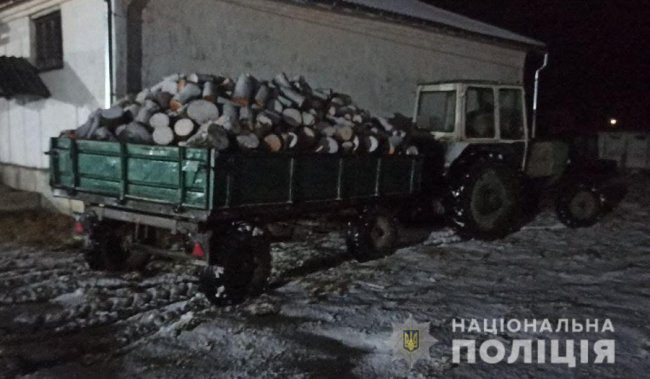 Хотів незаконно провезти деревину: на Волині чоловік намагався підкупити поліцейського 1000 гривень