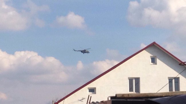 Над Луцьком пролетіли військові гелікоптери