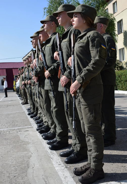 50 луцьких нацгвардійців присягнули на вірність українському народові