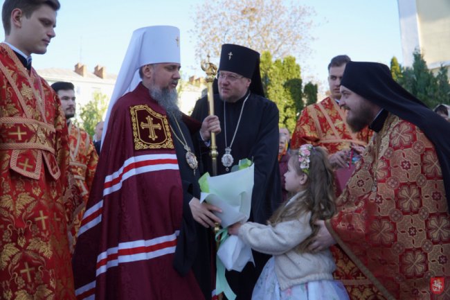 Як предстоятель ПЦУ Епіфаній проводив службу на Волині. ФОТО
