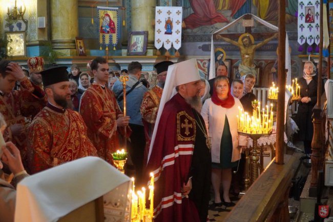 Як предстоятель ПЦУ Епіфаній проводив службу на Волині. ФОТО