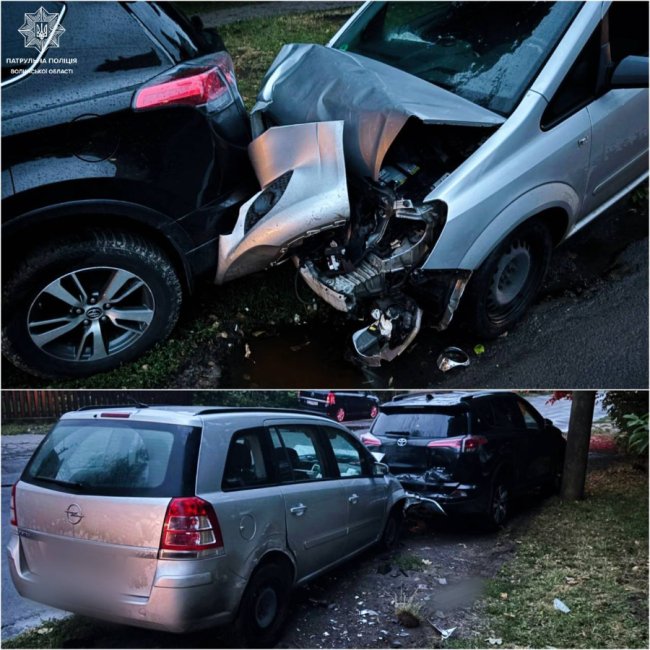 П’янички за кермом скоїли дві аварії в Луцьку