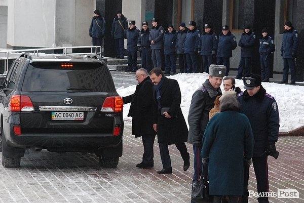 У Луцьку освистували нового губернатора. ФОТО