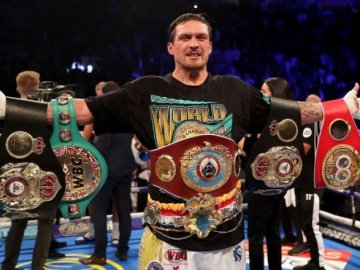 Усика визнали кращим боксером року