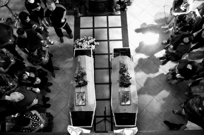 У Володимирській громаді сьогодні попрощалися із трьома Героями. ФОТО