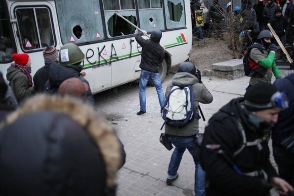 Сутички у Києві: як усе починалося. ФОТО