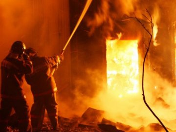 У Луцьку горів житловий будинок