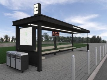 У Луцьку демонтовують старі зупинки, на місці яких встановлять «розумні». ВІДЕО