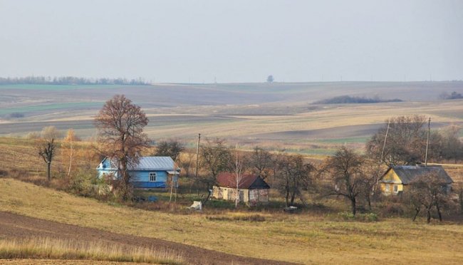 Осінньо-зимові пейзажі на світлинах волинського фотографа