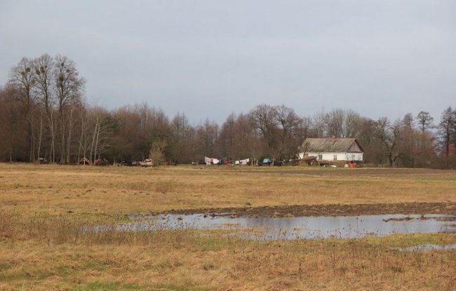 Осінньо-зимові пейзажі на світлинах волинського фотографа