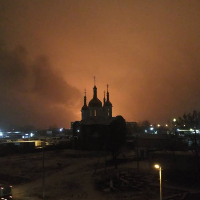 На території колишньої військової частини на Волині – масштабна пожежа, - ЗМІ