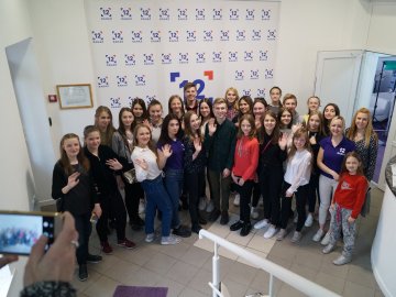 Волинський телеканал уже традиційно влаштував квест-екскурсію для школярів. ФОТО