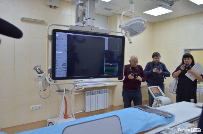 Ангіограф встановлений ще на першій фазі субпроекту 
