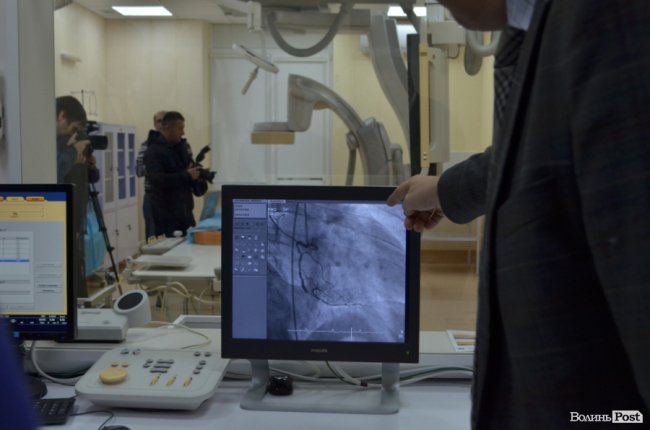 Волинська обласна лікарня – одна з найсучасніших в Україні: показали нове кардіообладнання. ФОТО