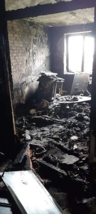 Сім’я, яка постраждала від пожежі в багатоповерхівці на Волині, потребує допомоги