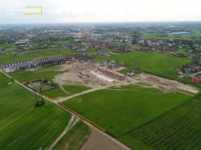 У ЖК «Струмочок» почали будувати другу секцію таунхаусів. ВІДЕОЗВІТ*