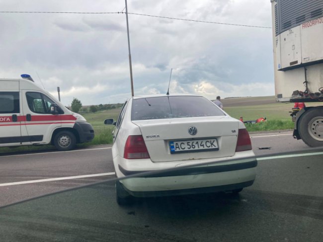 ДТП на трасі Луцьк–Горохів: є постраждалі. ФОТО
