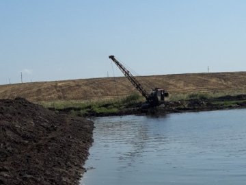 У селі на Волині закінчили очищення озера