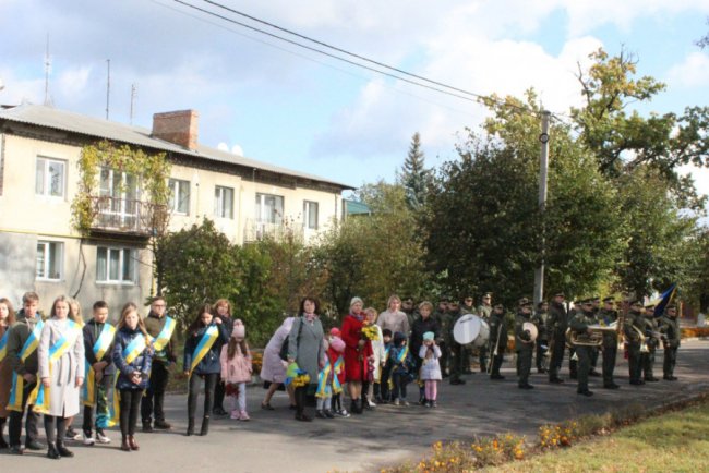 У Ківерцях урочисто вшанували захисників України. ФОТО