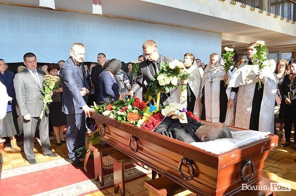 Луцьк прощався з Клімчуком. ФОТО. ВІДЕО