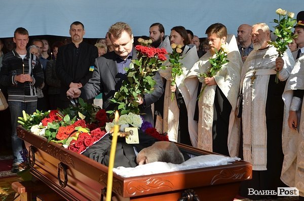 Луцьк прощався з Клімчуком. ФОТО. ВІДЕО