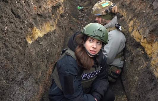 Раміна Есхакзай розповіла, як зняла свій резонансний репортаж у Бахмуті. ФОТО